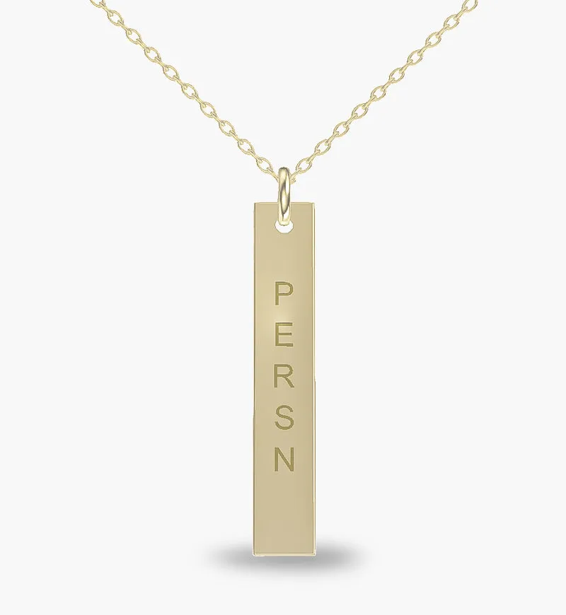 Linear Necklace sold by PERSN US