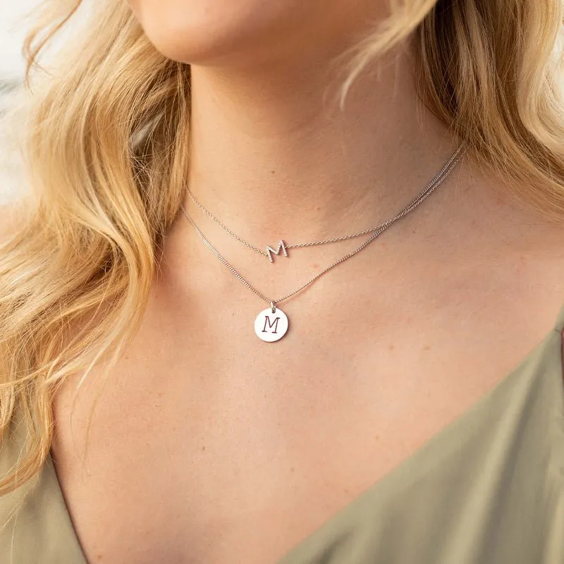 Disc Necklace sold by PERSN US product image thumbnail 2