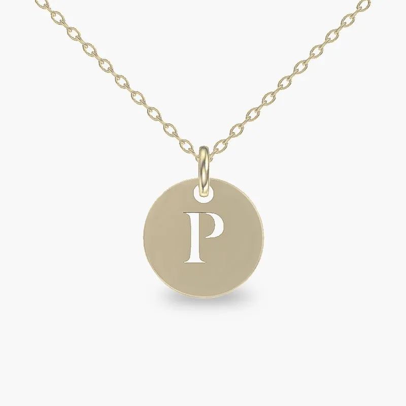 Disc Necklace made by PERSN US