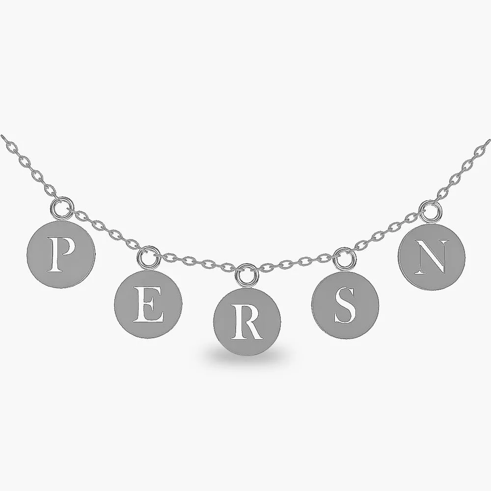 Disc Necklace sold by PERSN US product image thumbnail 3