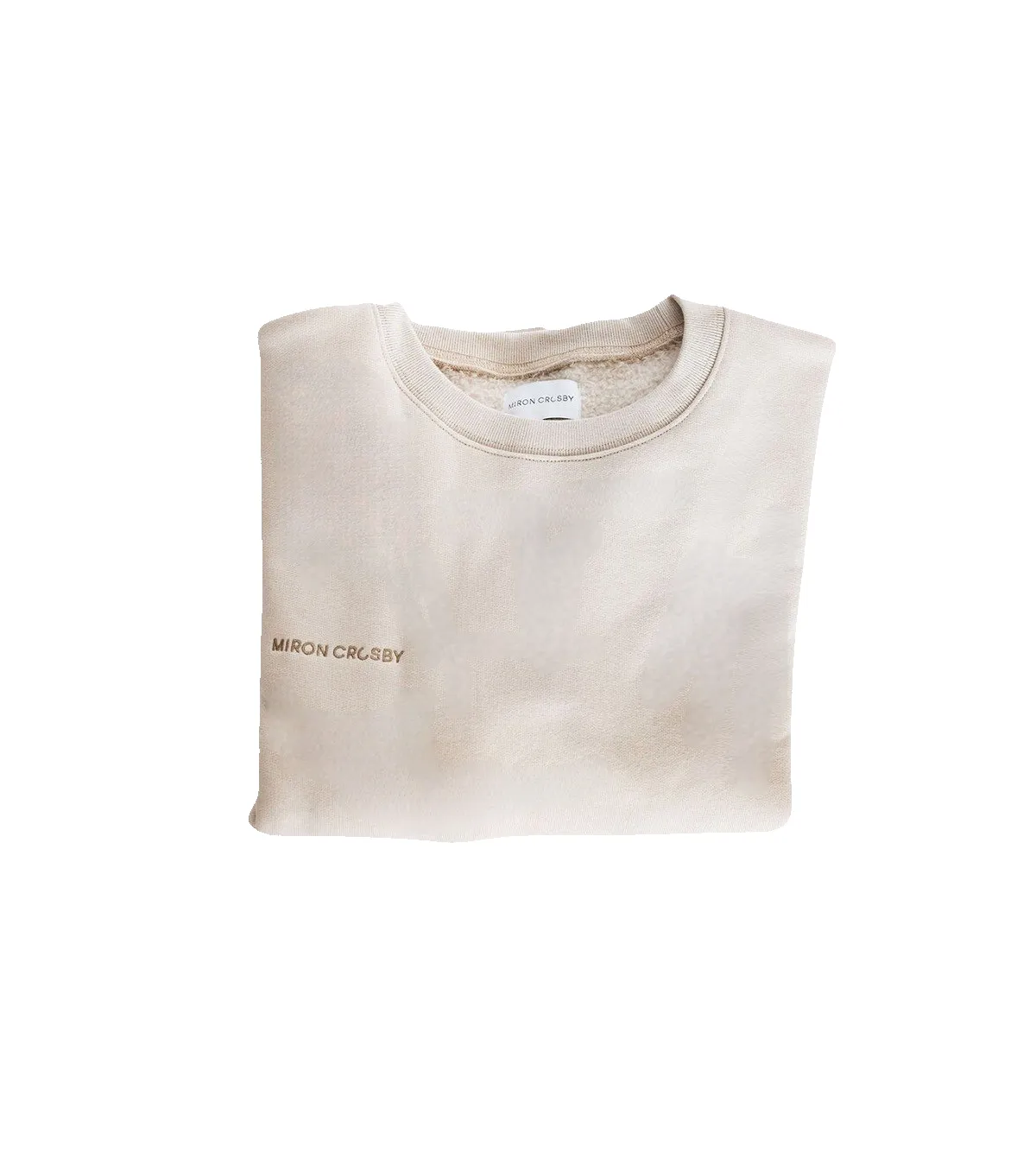 MC Embroidered Crewneck sold by Miron Crosby product image thumbnail 2