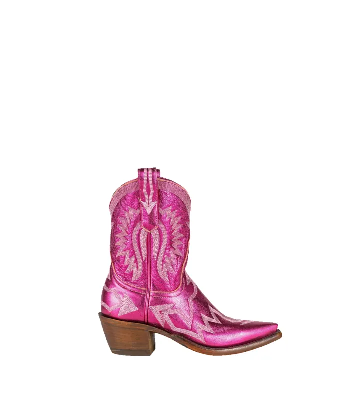 Maggie Metallic Hot Pink sold by Miron Crosby