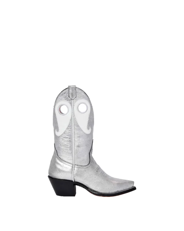 Molly Foiled Silver sold by Miron Crosby