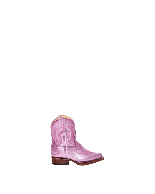 Mini Maggie Metallic Light Pink made by Miron Crosby