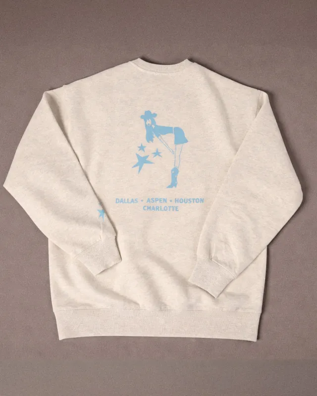 MC Pin-Up Crewneck made by Miron Crosby