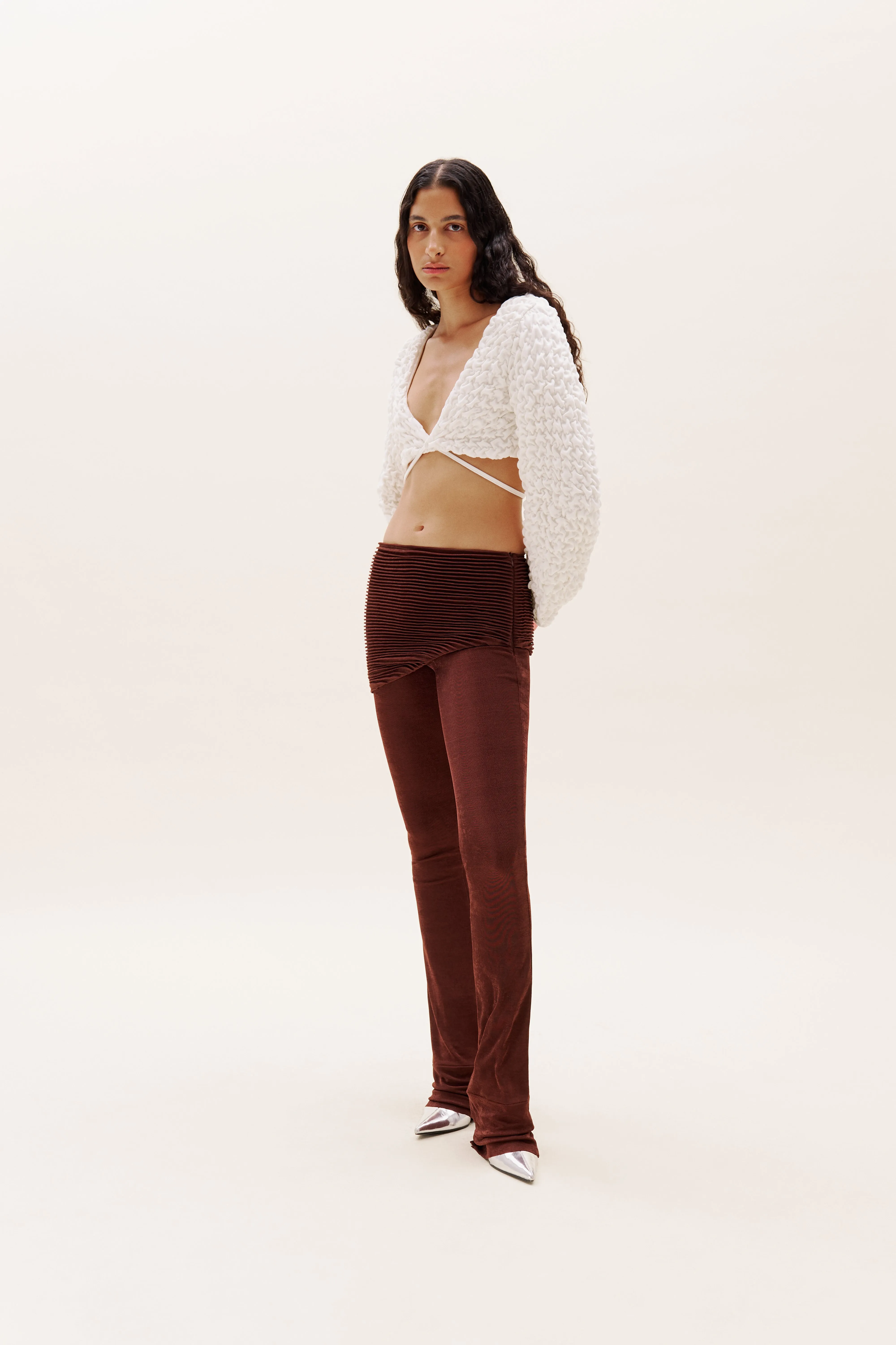 White Bolero Cardigan sold by Selia Richwood product image thumbnail 3