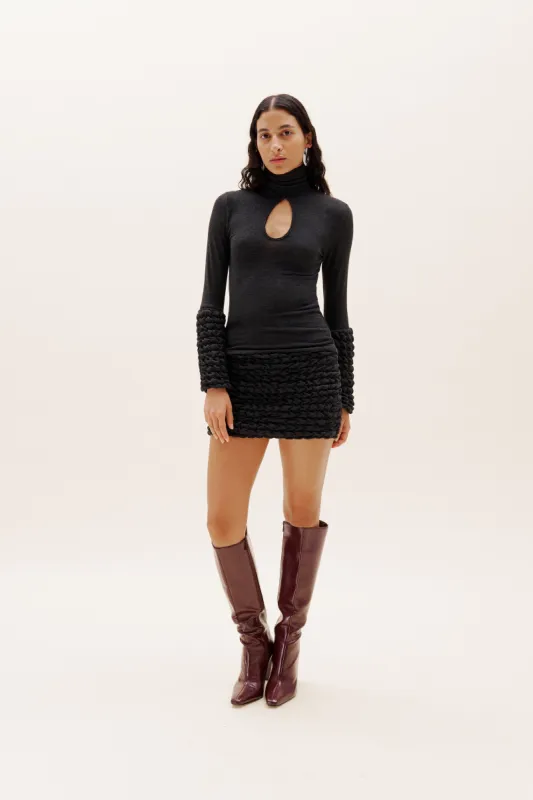 Grey Poncik Skirt made by Selia Richwood