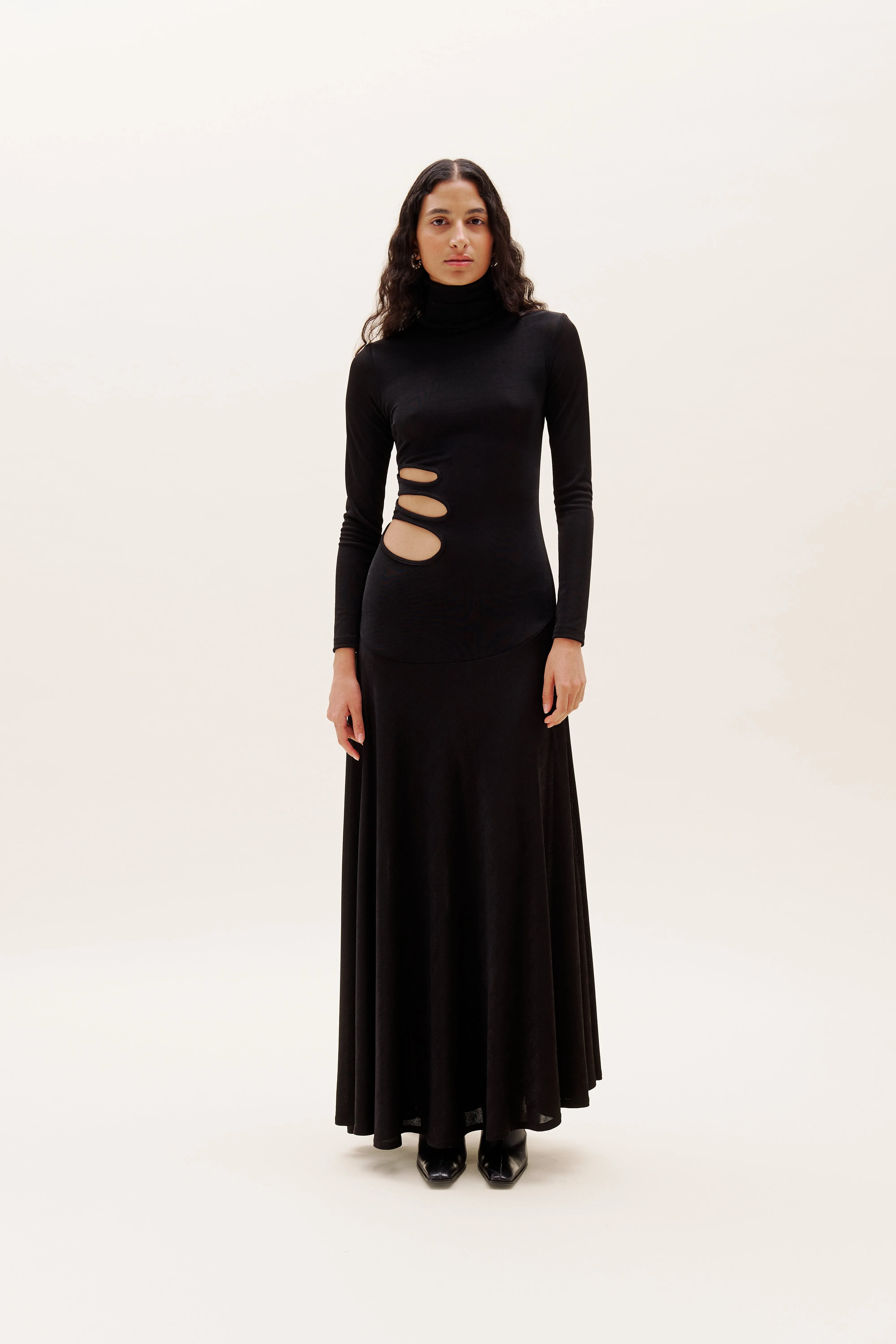 Black Lily Long Dress sold by Selia Richwood