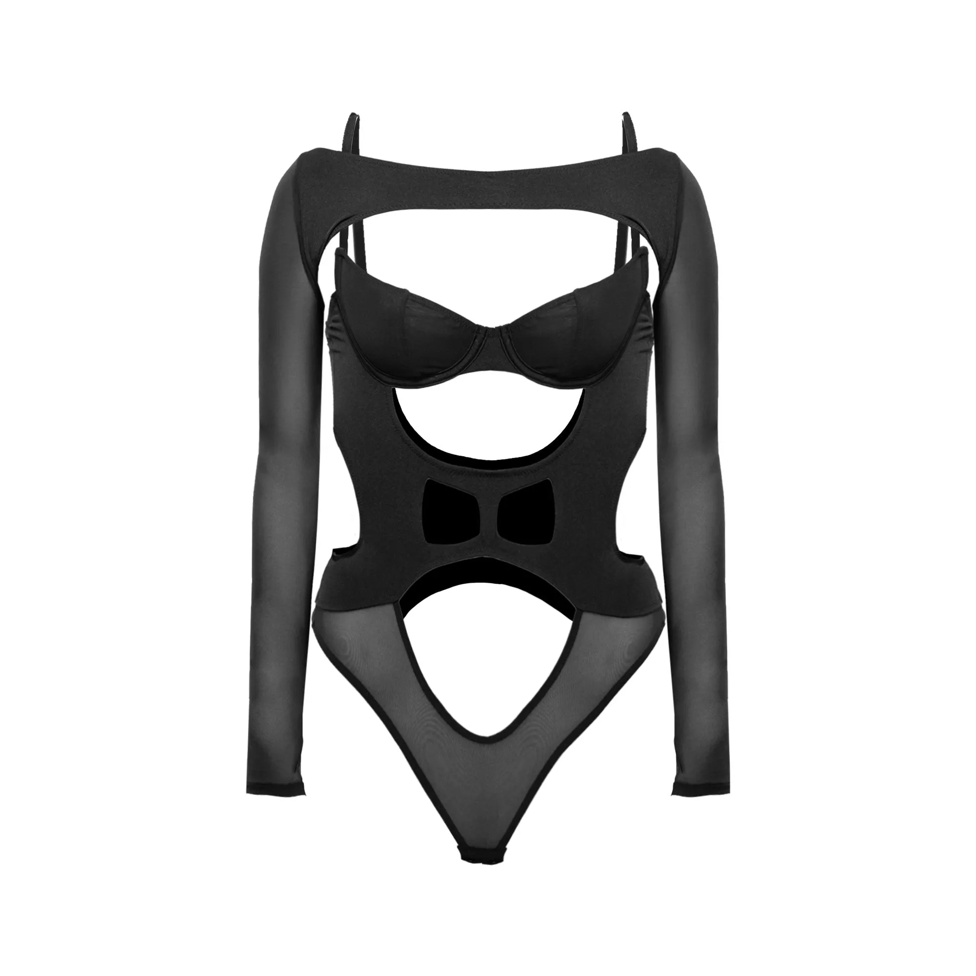 Black Mila Underwire Body sold by Selia Richwood product image thumbnail 4