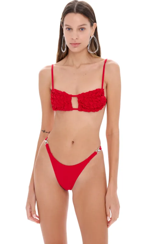 Lia Red Bikini sold by Selia Richwood