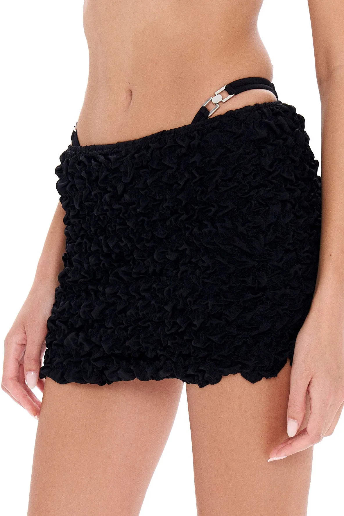 Lia Black Mini Beach Skirt sold by Selia Richwood product image thumbnail 5