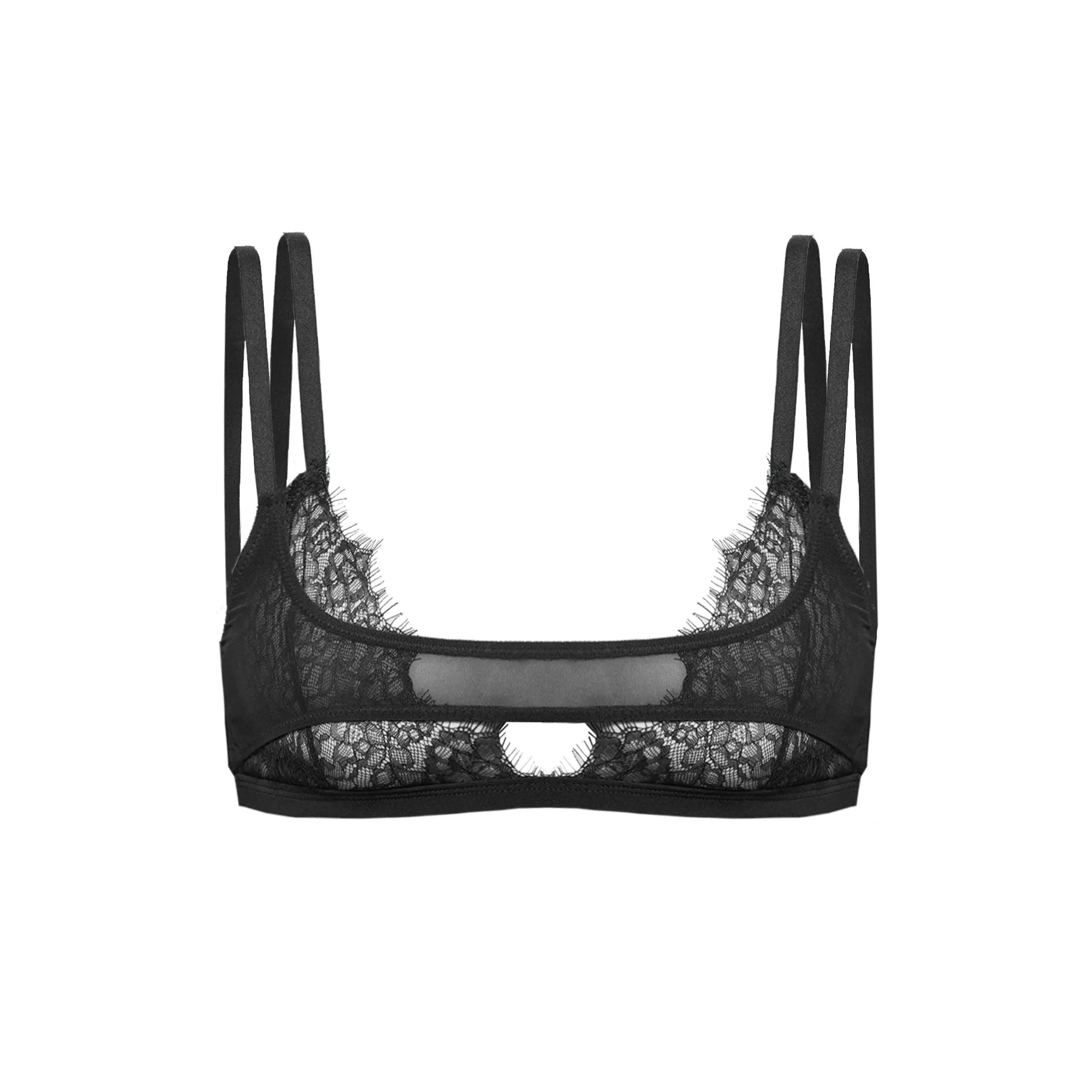 Black Ava Bra sold by Selia Richwood product image thumbnail 2
