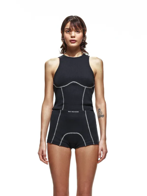 Black Tank Top sold by Selia Richwood