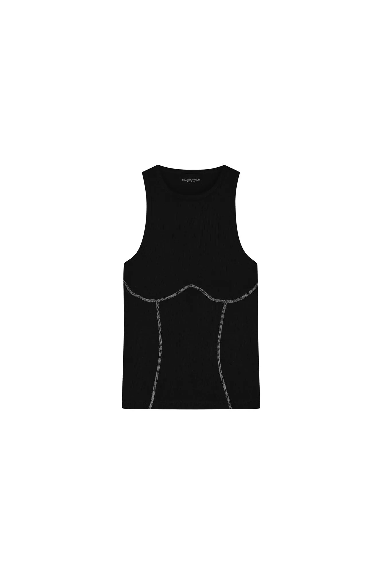 Black Tank Top sold by Selia Richwood product image thumbnail 2