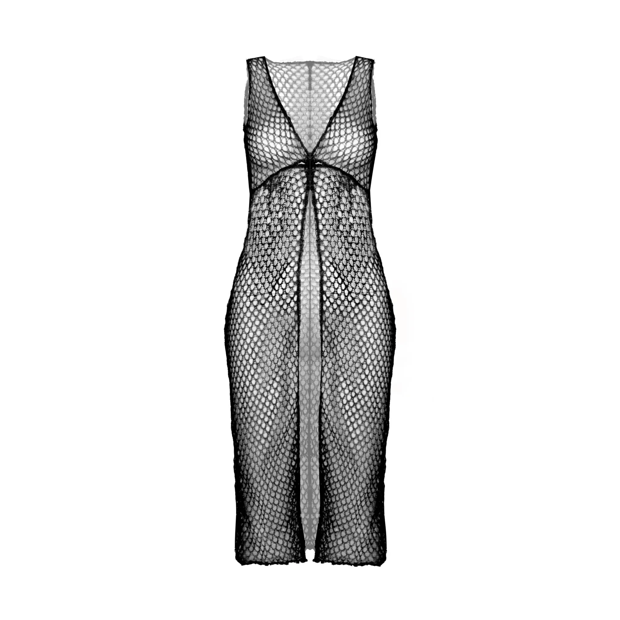 Black Mesh Beach Dress sold by Selia Richwood product image thumbnail 2