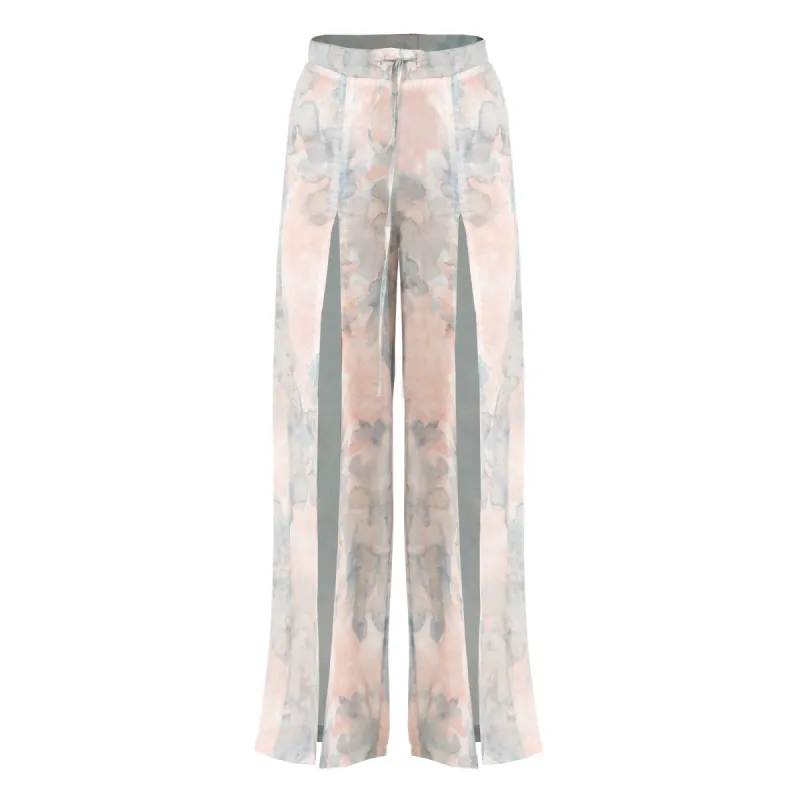 Green Tie-Dye Beach Trouser sold by Selia Richwood
