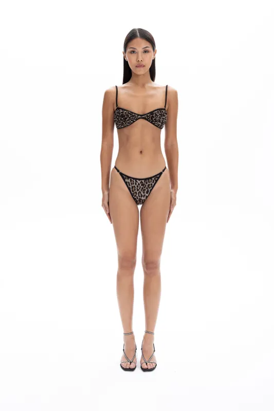 Zoe Leopard Bikini Bottom sold by Selia Richwood