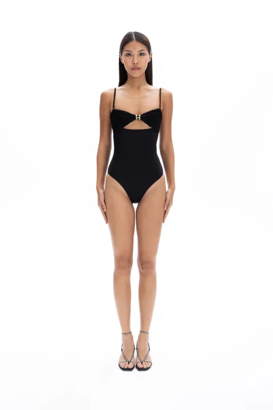 Bri Black Swimsuit sold by Selia Richwood
