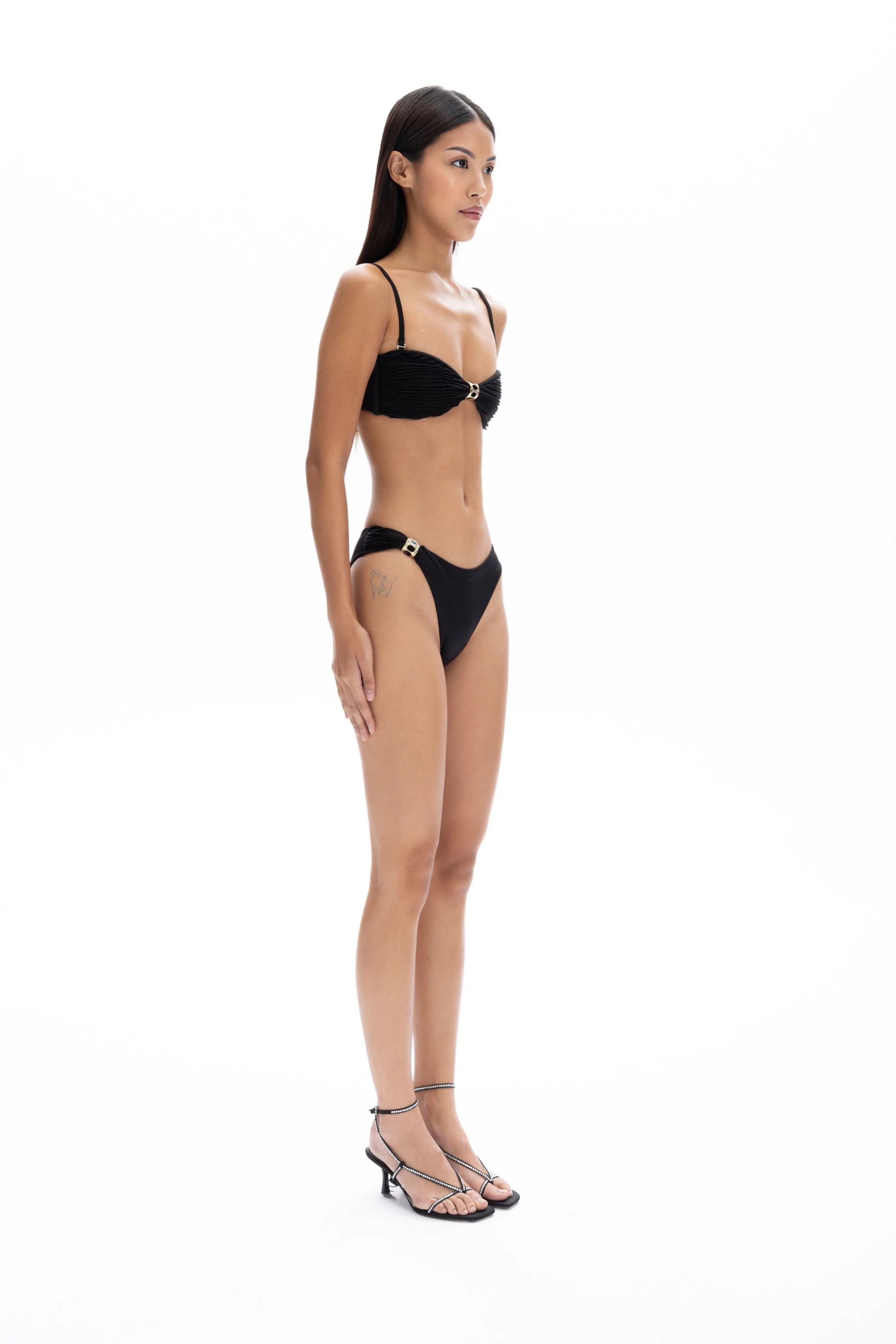 Bri Black Bikini Bottom sold by Selia Richwood product image thumbnail 3