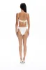 Bri White Bikini Bottom sold by Selia Richwood