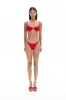 Amy Red Bikini Bottom sold by Selia Richwood