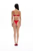 Amy Red Bikini Bottom sold by Selia Richwood