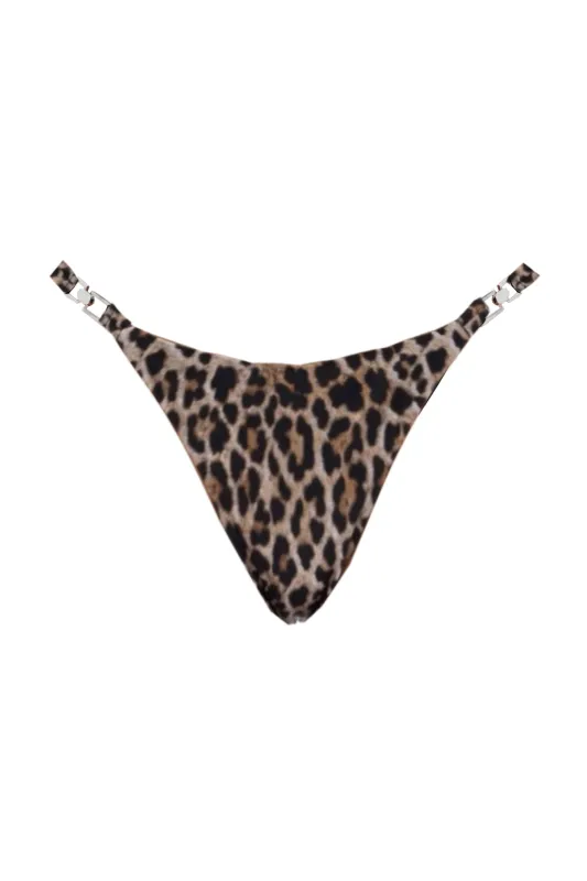 Lia Leopard Bikini Bottom sold by Selia Richwood