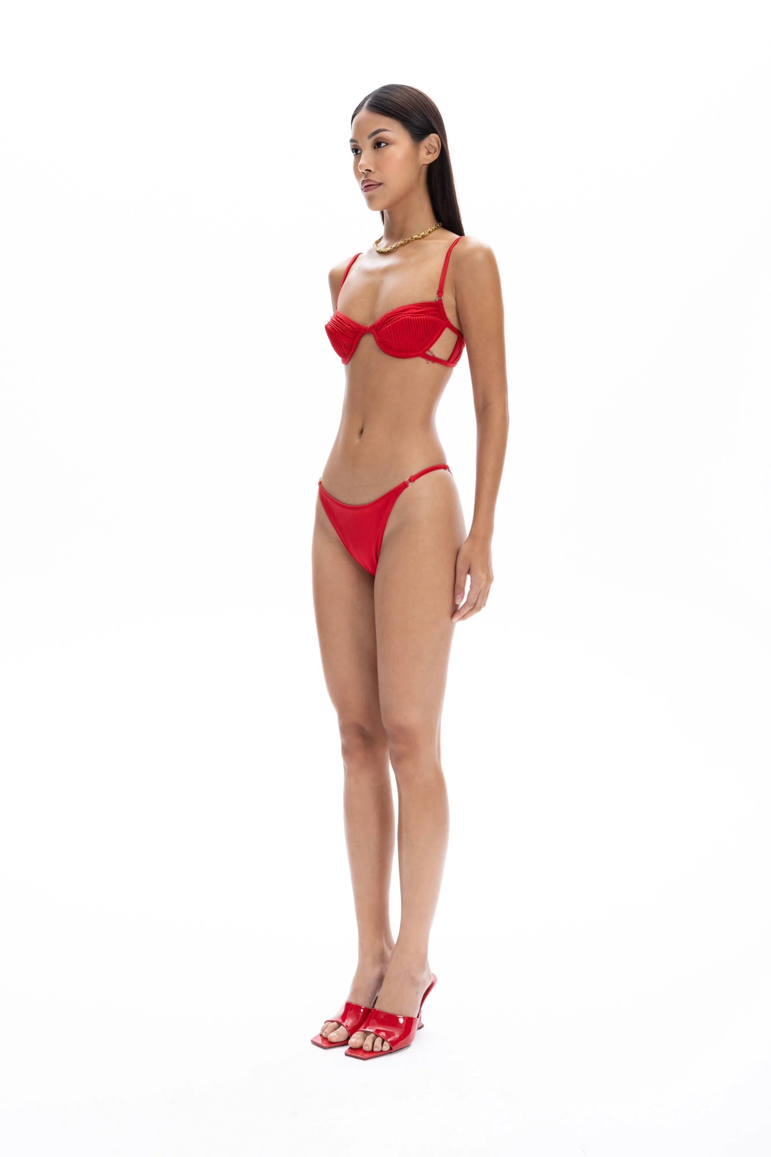 Amy Red Bikini Top sold by Selia Richwood product image thumbnail 5