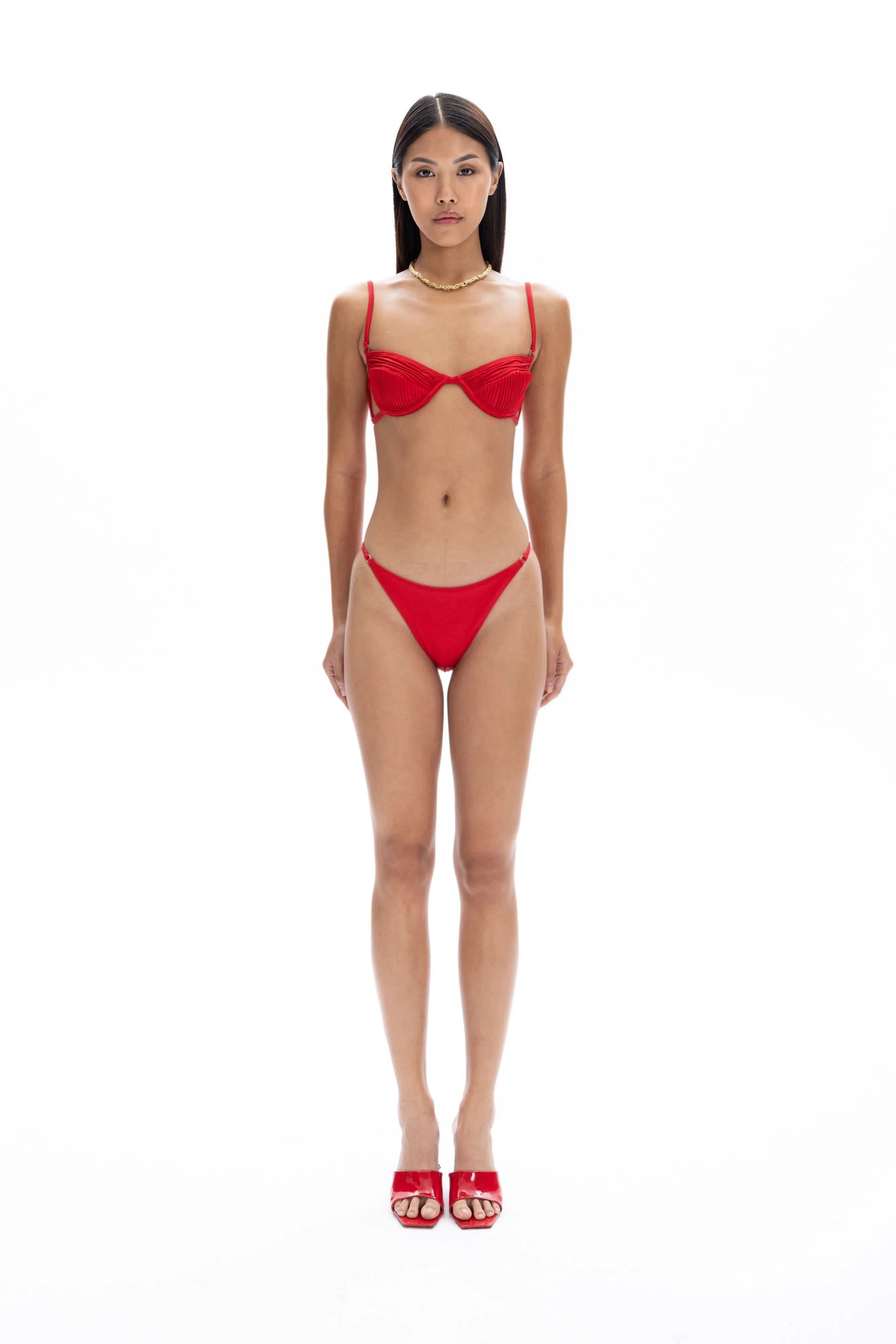 Amy Red Bikini Top sold by Selia Richwood product image thumbnail 3