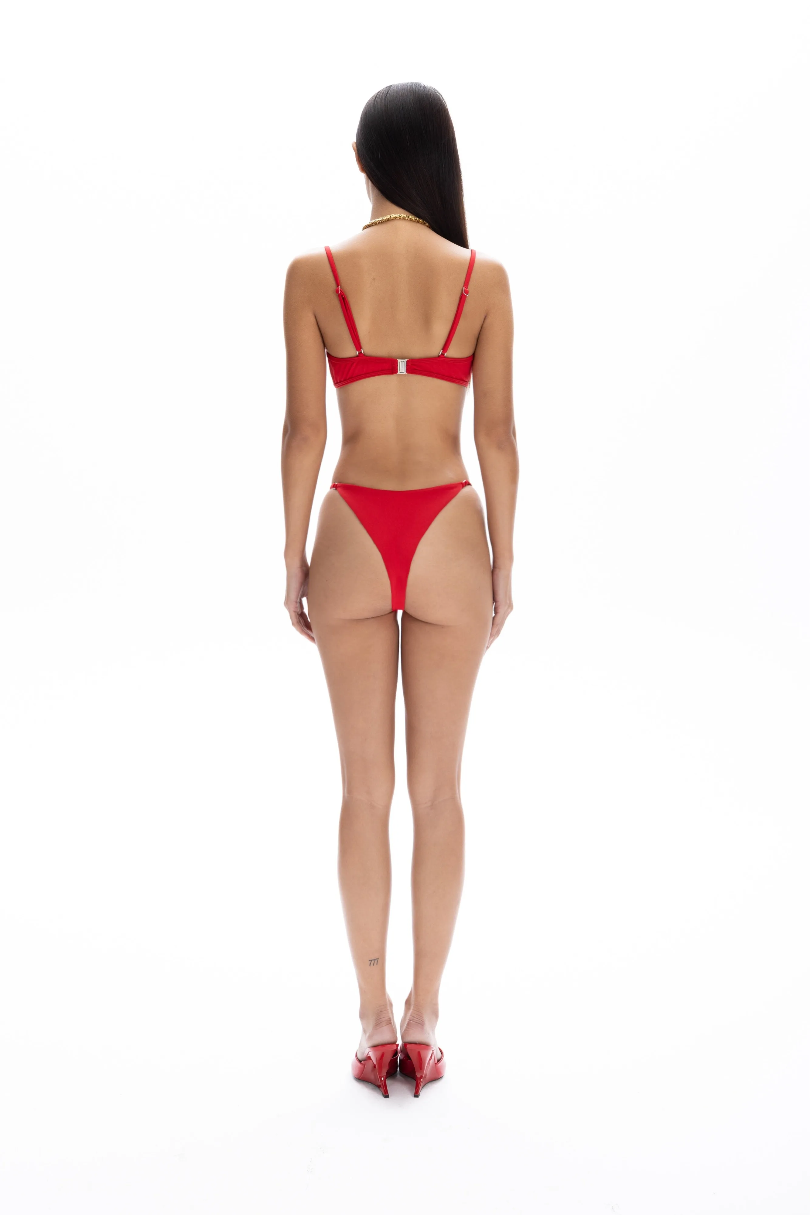 Amy Red Bikini Top sold by Selia Richwood product image thumbnail 4