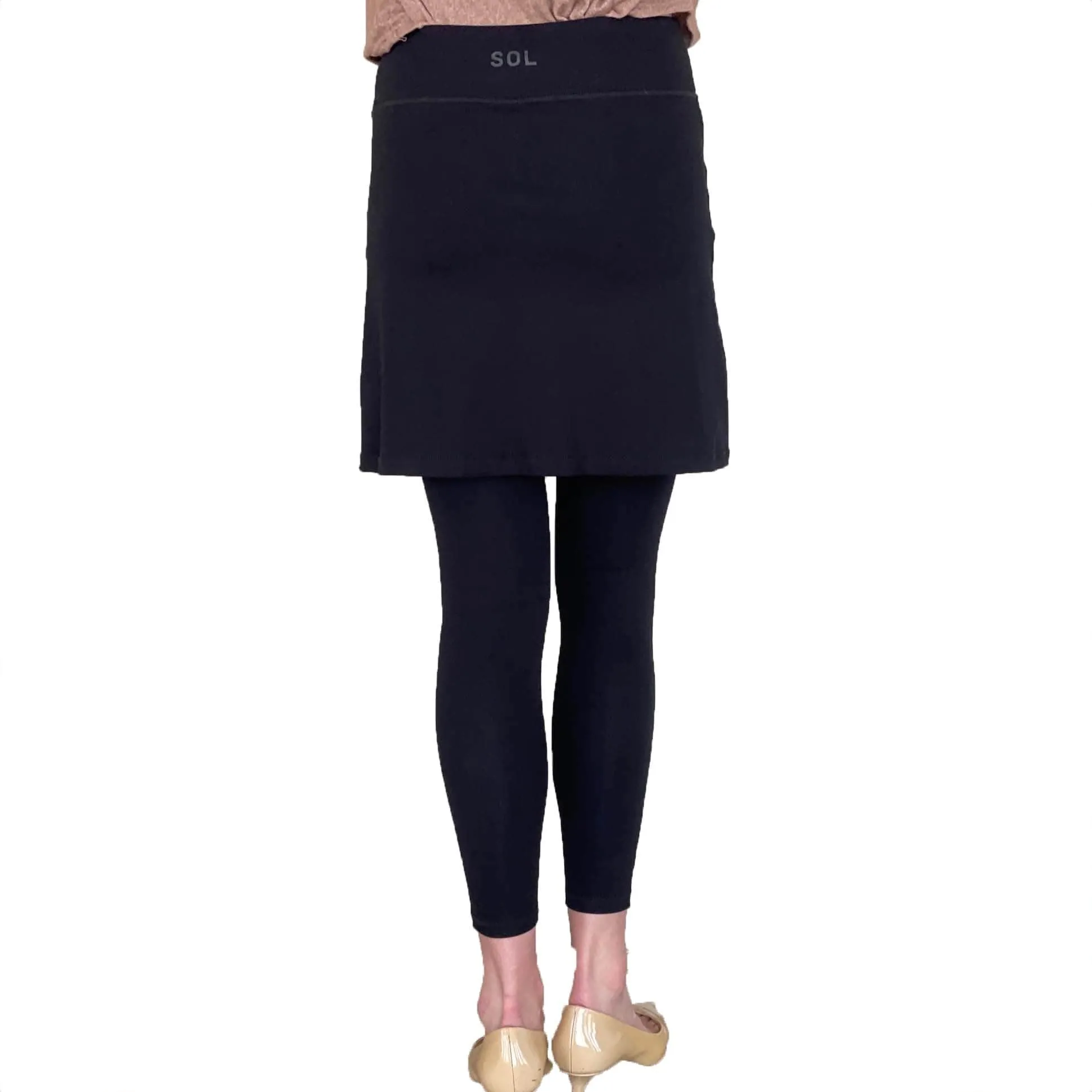 City Pencil Skirt with attached Leggings sold by Sol Sister Sport product image thumbnail 4
