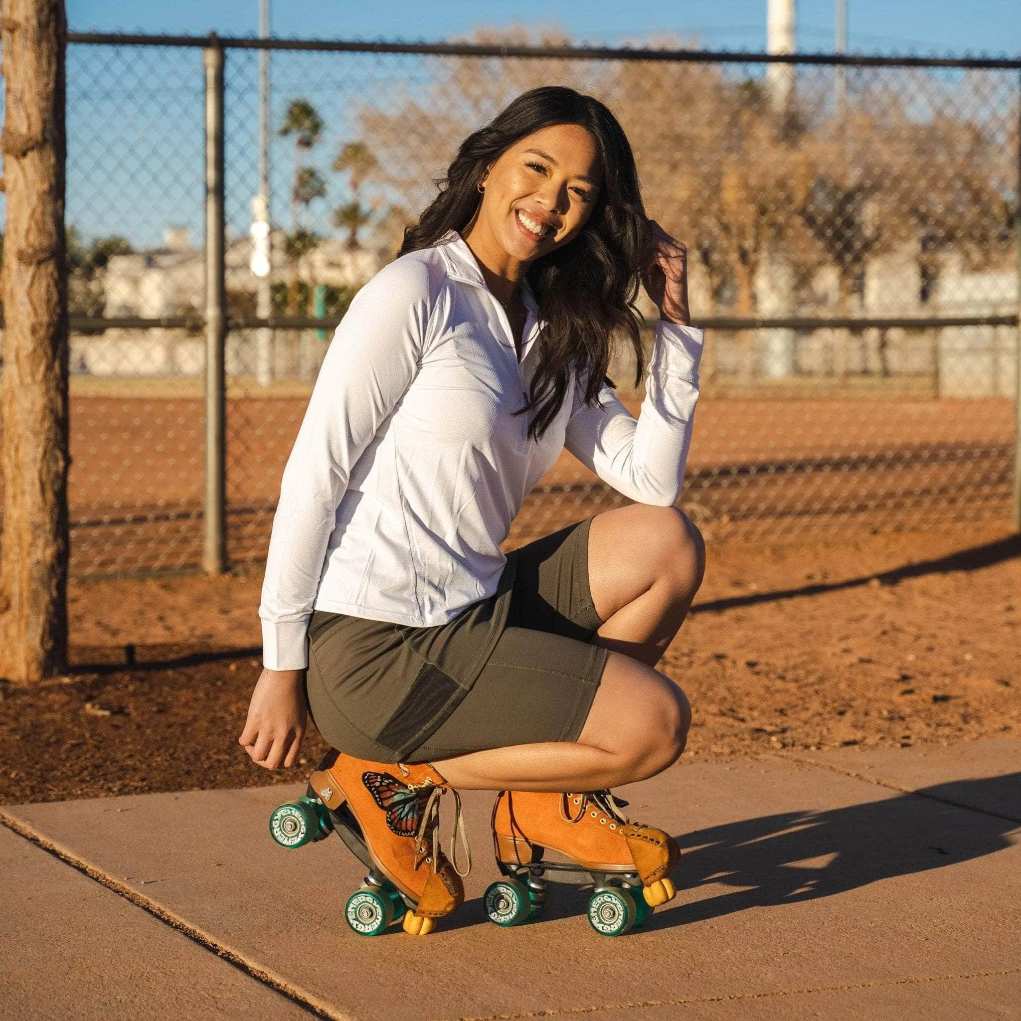 Skorts - Bike and Skater - Short and Sassy! sold by Sol Sister Sport