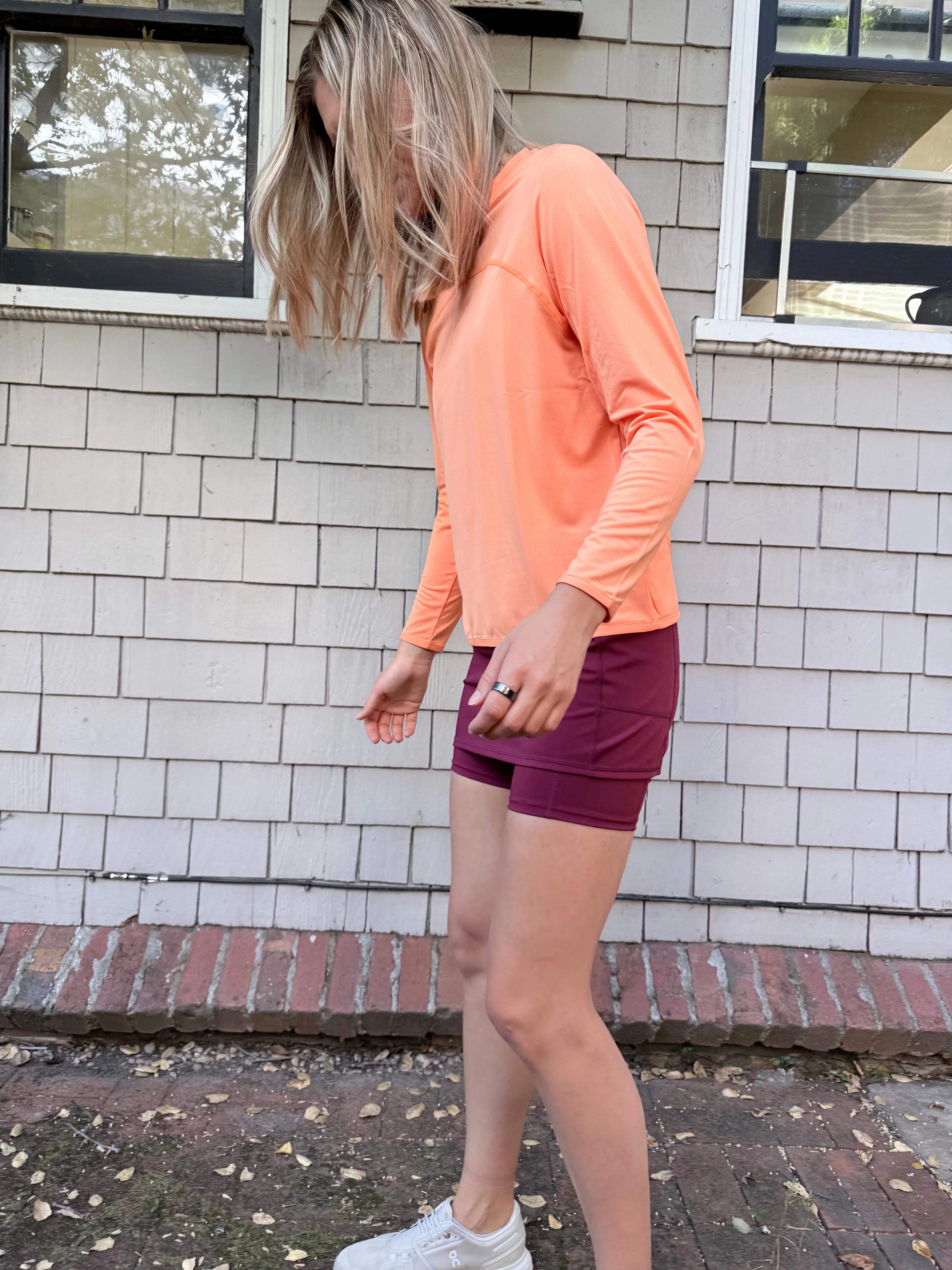 Ventura Mesh Pullover Shirt - Sunburst Orange sold by Sol Sister Sport product image thumbnail 5
