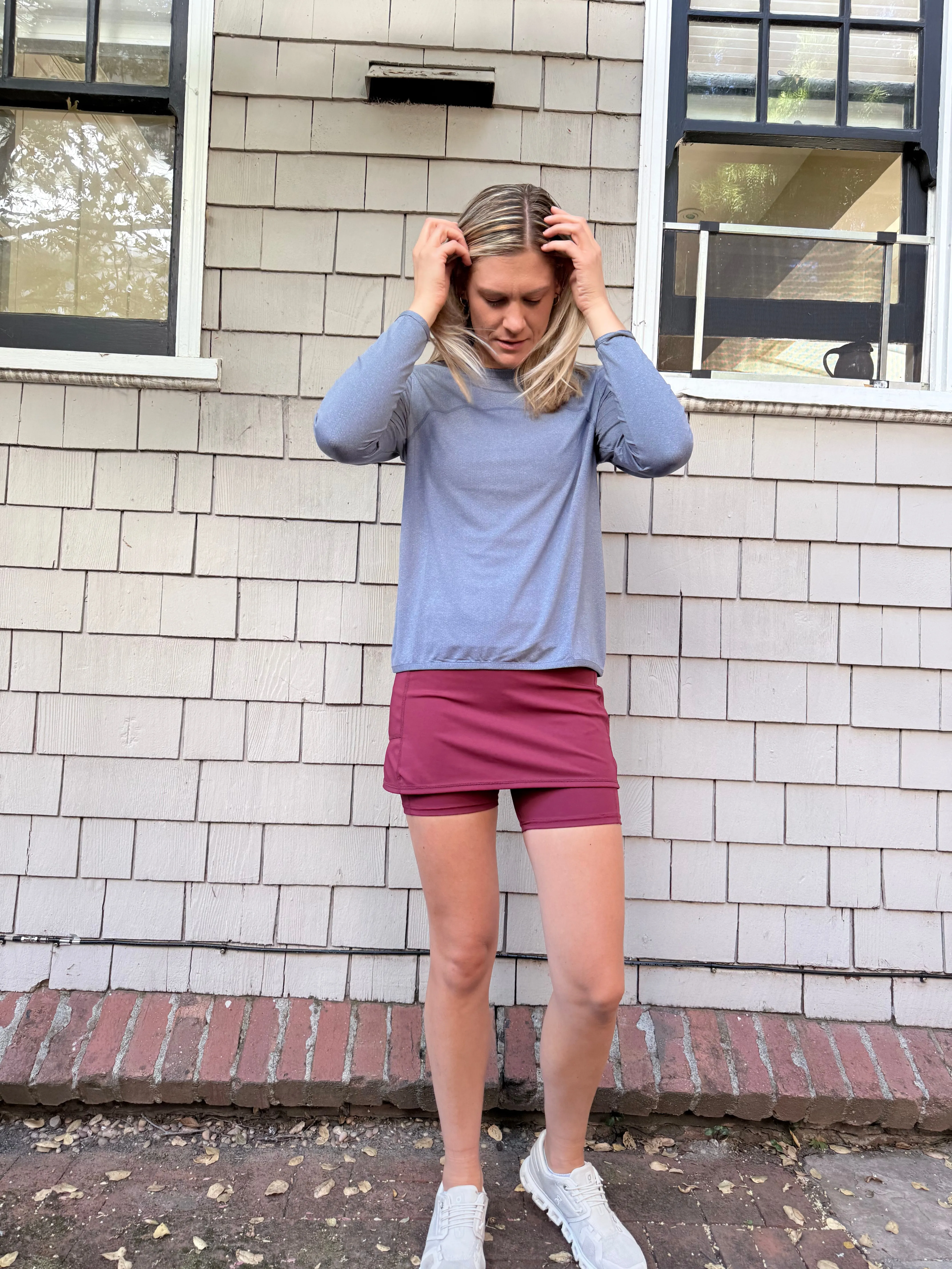 Ventura Mesh Pullover Shirt - Blue sold by Sol Sister Sport product image thumbnail 4