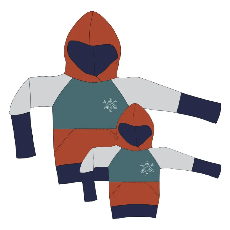 Family Free Range Merino Hoodie Bundle sold by Wild Haven Wools