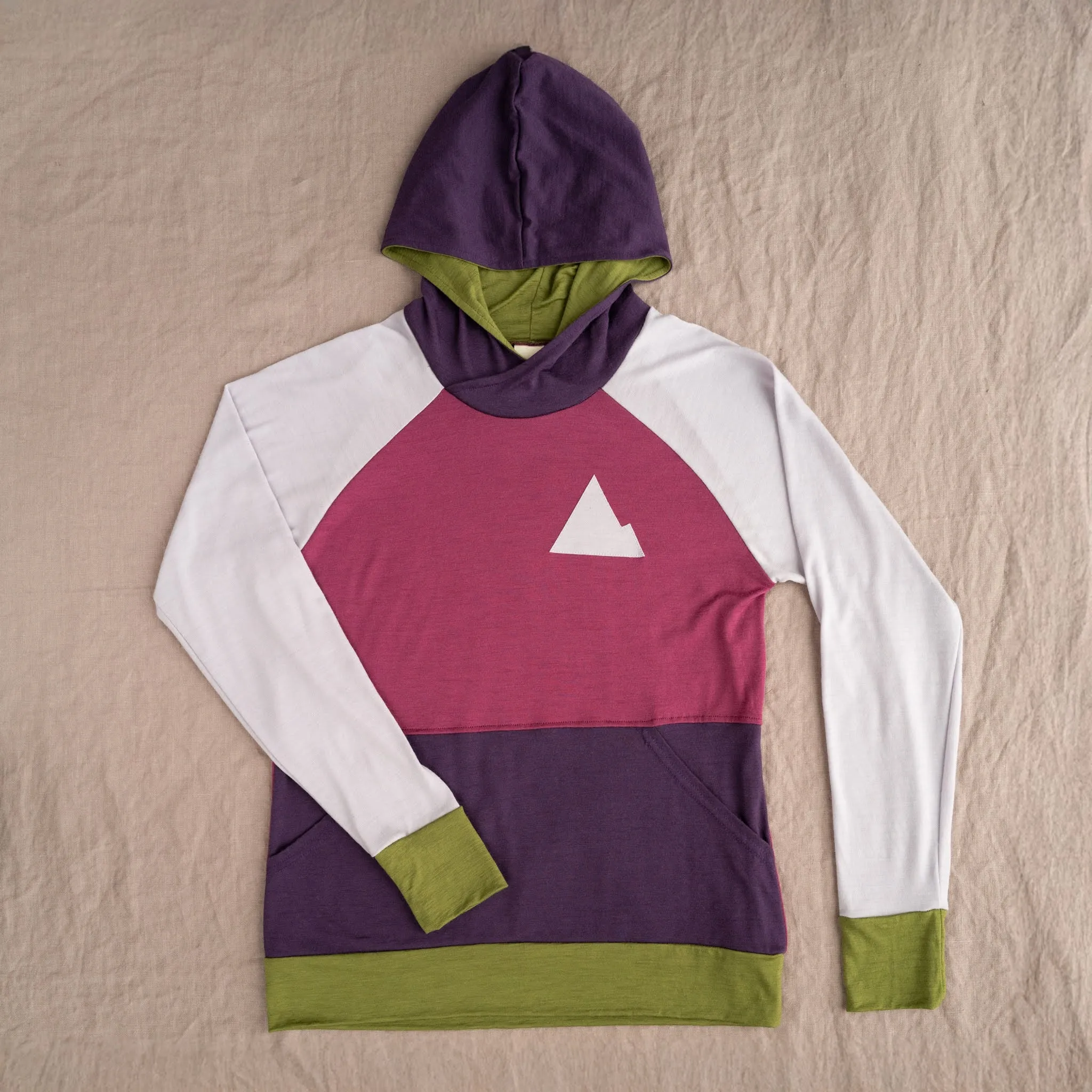 Fireweed Adult Hoodie sold by Wild Haven Wools