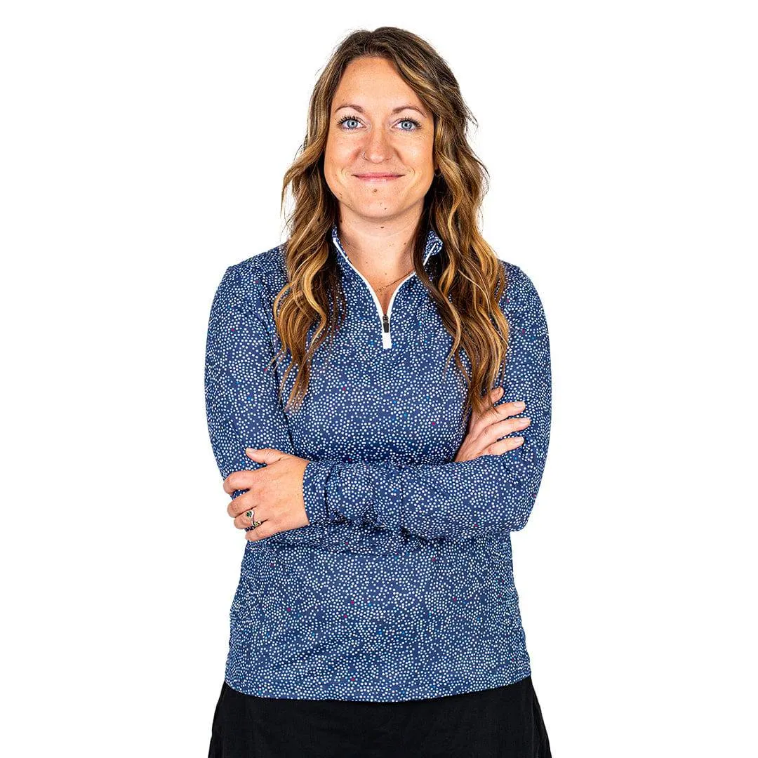 Starry Night Women's Q-Zip sold by 2 Putt