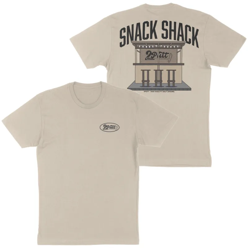 Snack Shack Tee sold by 2 Putt