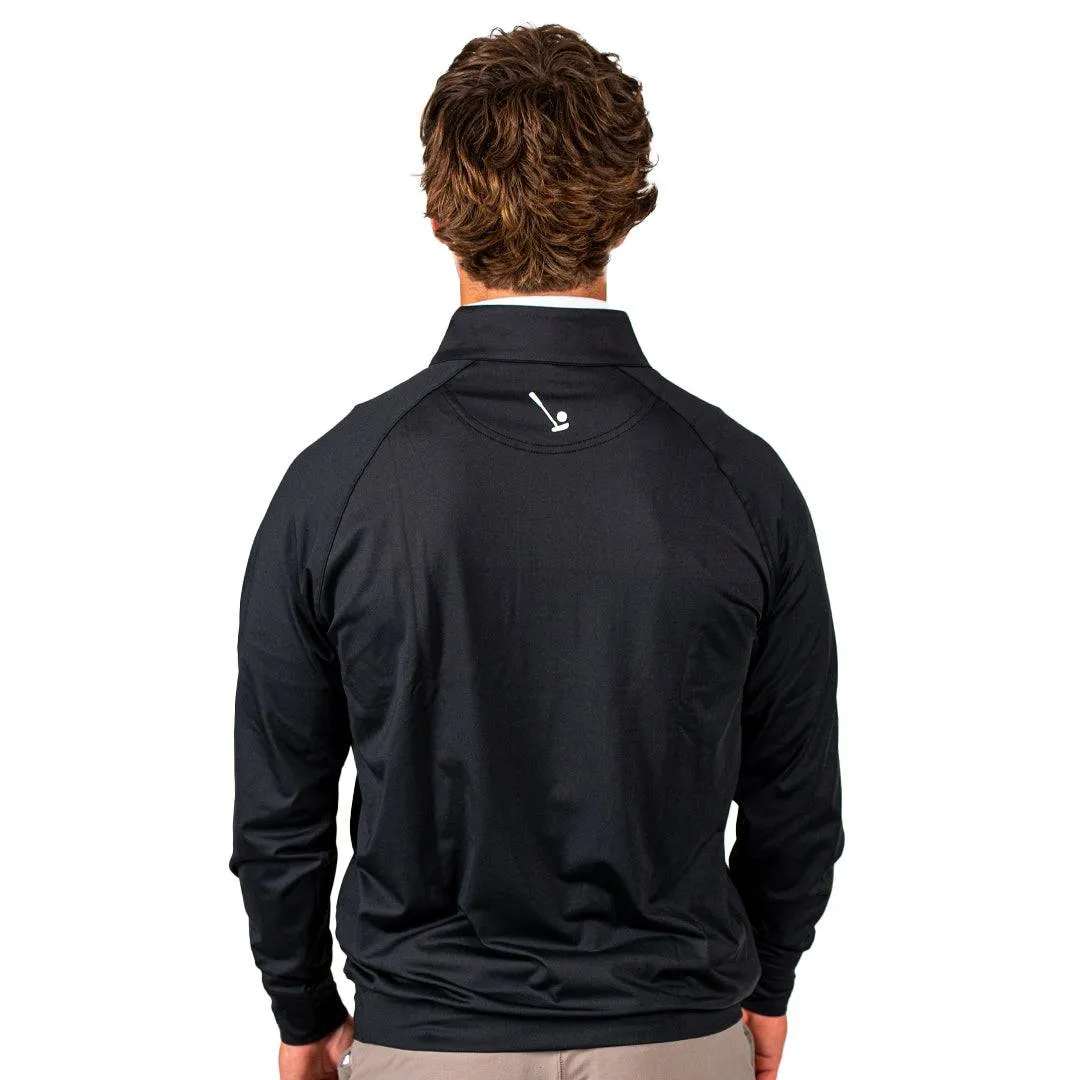 Black Men's Q-Zip sold by 2 Putt product image thumbnail 3