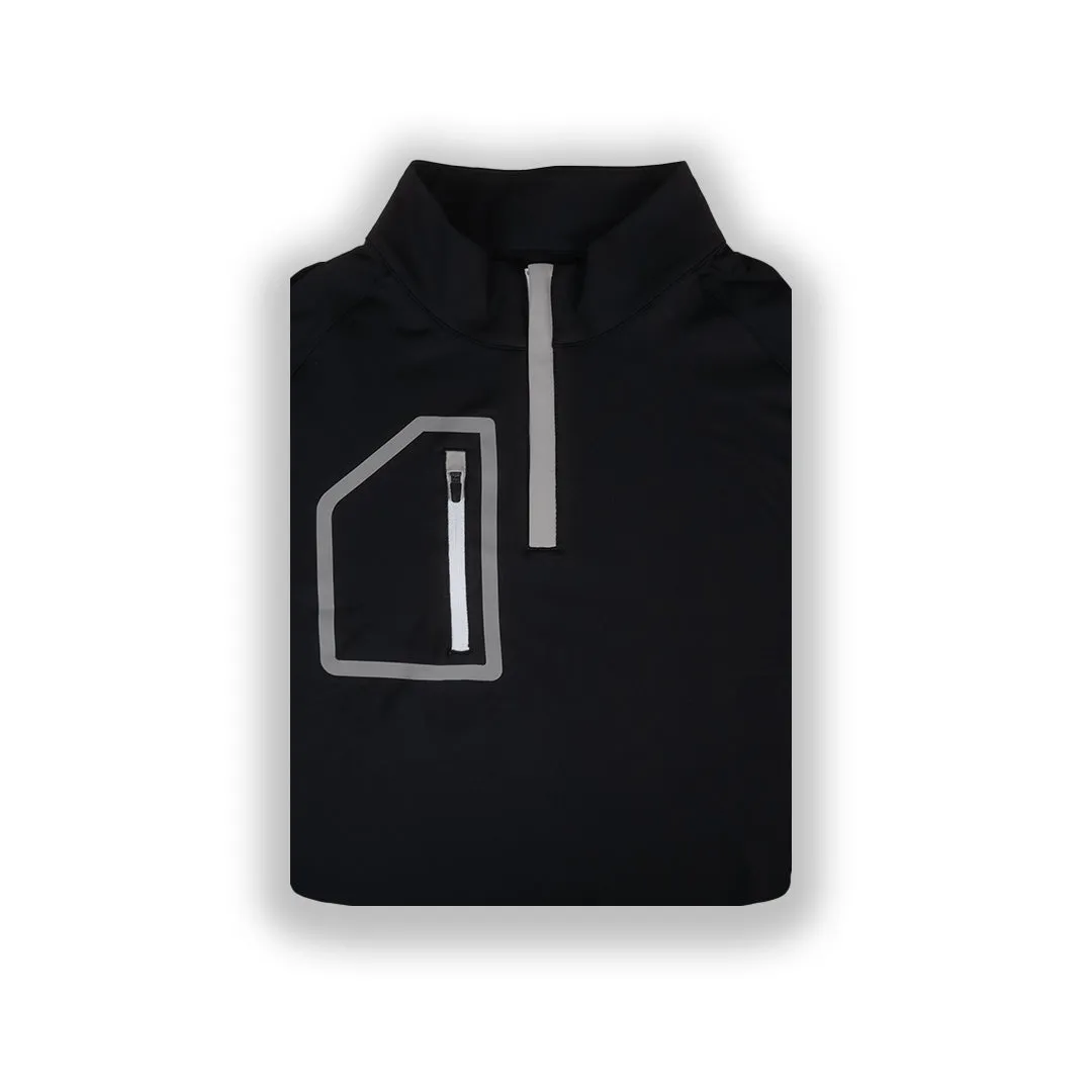 Black Men's Q-Zip sold by 2 Putt