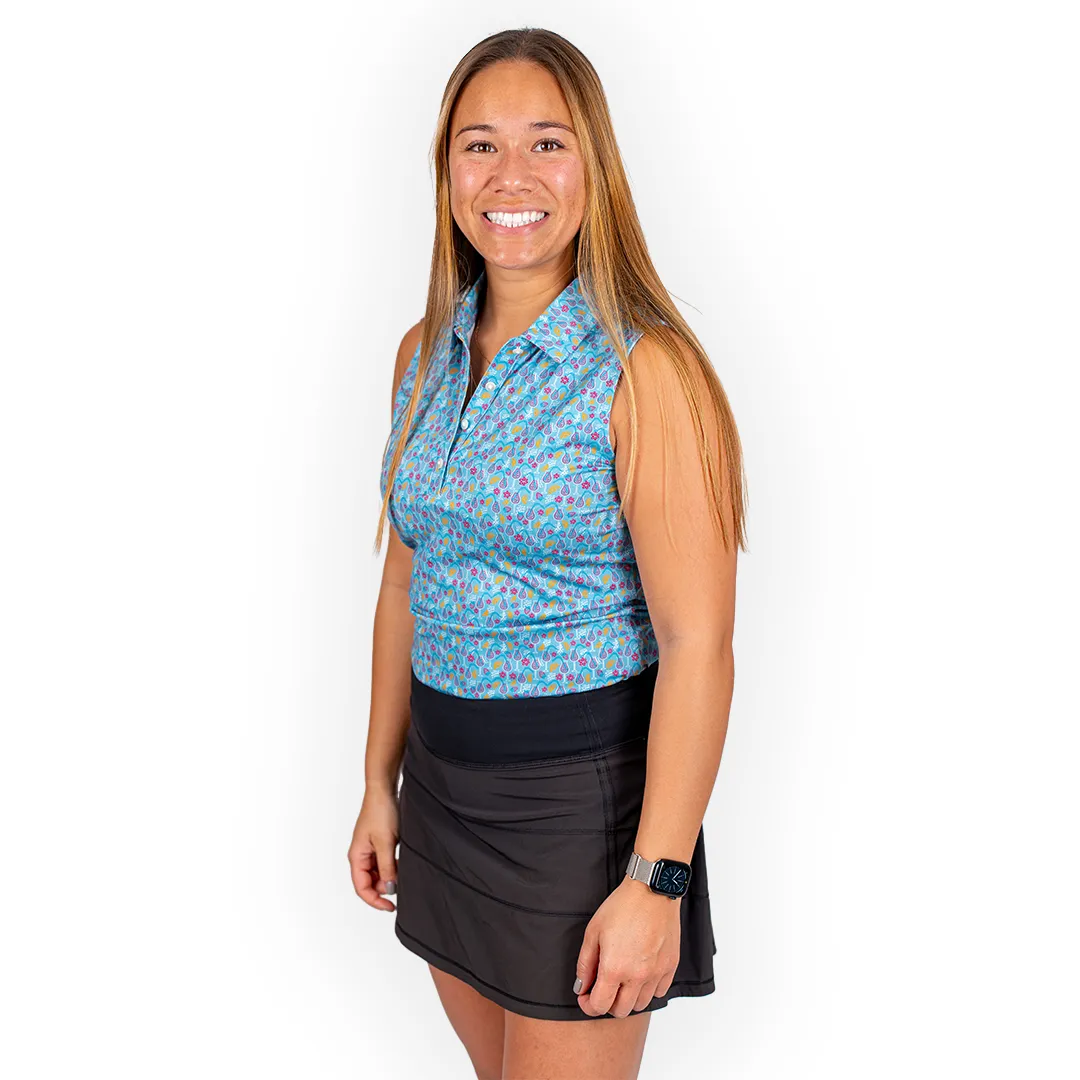 Time to Par/Tee Women's Polo (Sleeveless) sold by 2 Putt product image thumbnail 2