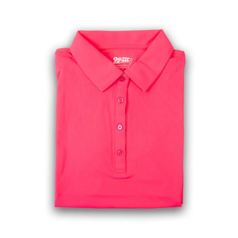 Hot Pink Women's Polo (Sleeveless) sold by 2 Putt