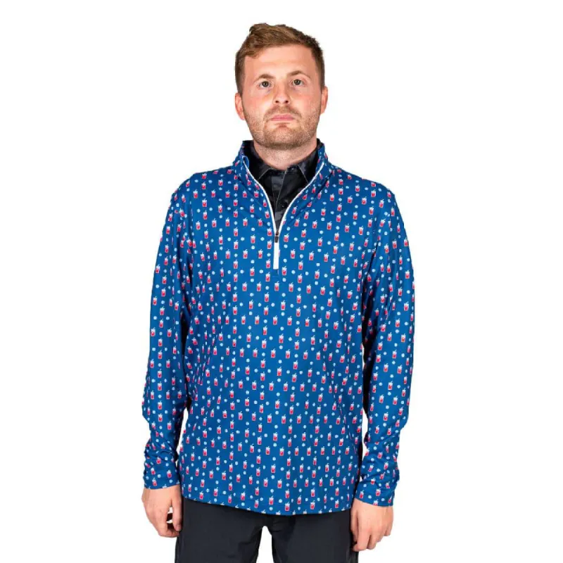 Transfusion Men's Q-Zip sold by 2 Putt