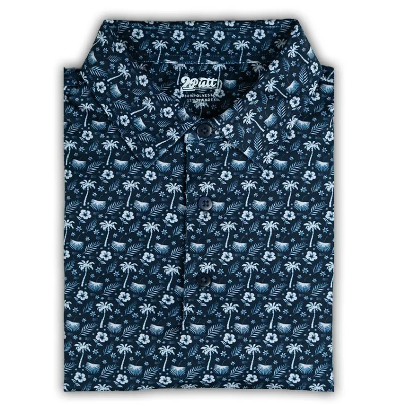 Paradise Dreaming Men's Polo sold by 2 Putt