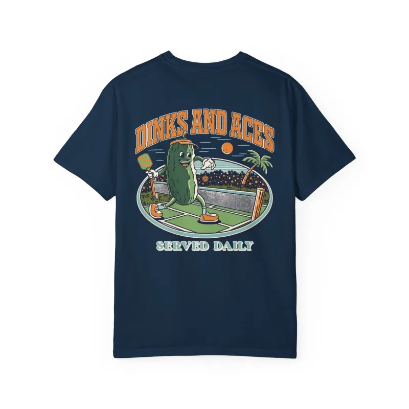 Dinks and Aces Pickleball Tee sold by 2 Putt