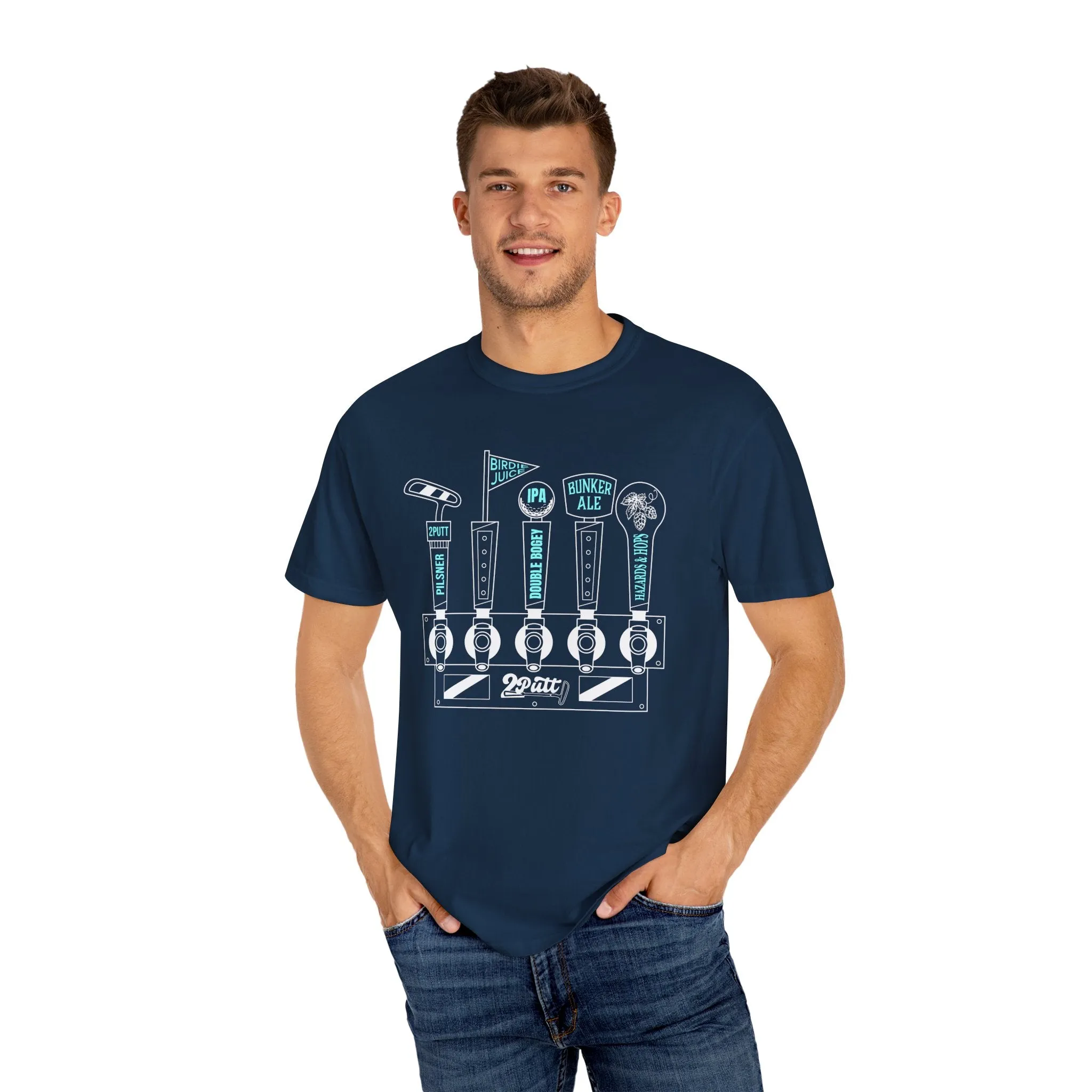Beer Taps Tee sold by 2 Putt product image thumbnail 3