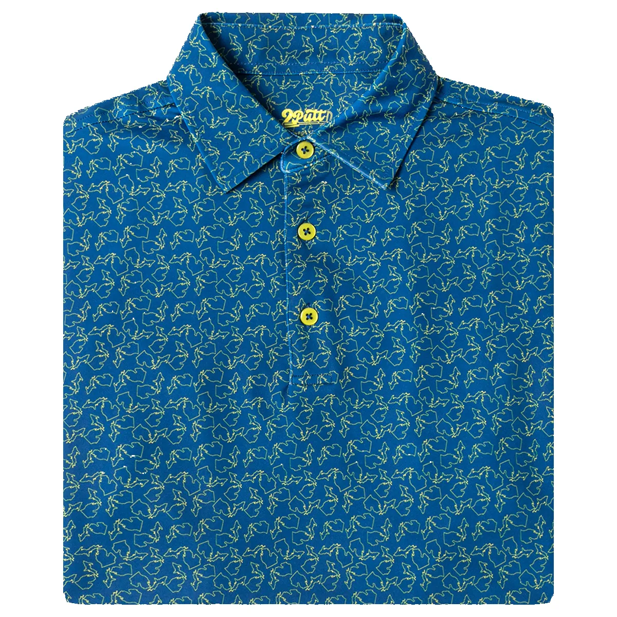 Ann Arbor Mens Polo sold by 2 Putt