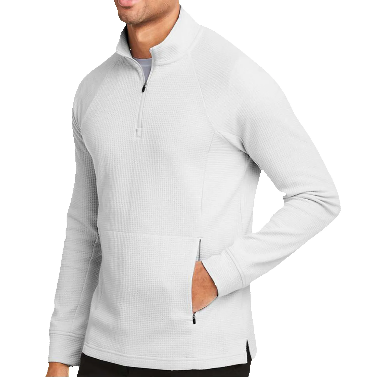 Morning Frost Fairway Waffle Quarter-Zip sold by 2 Putt product image thumbnail 3