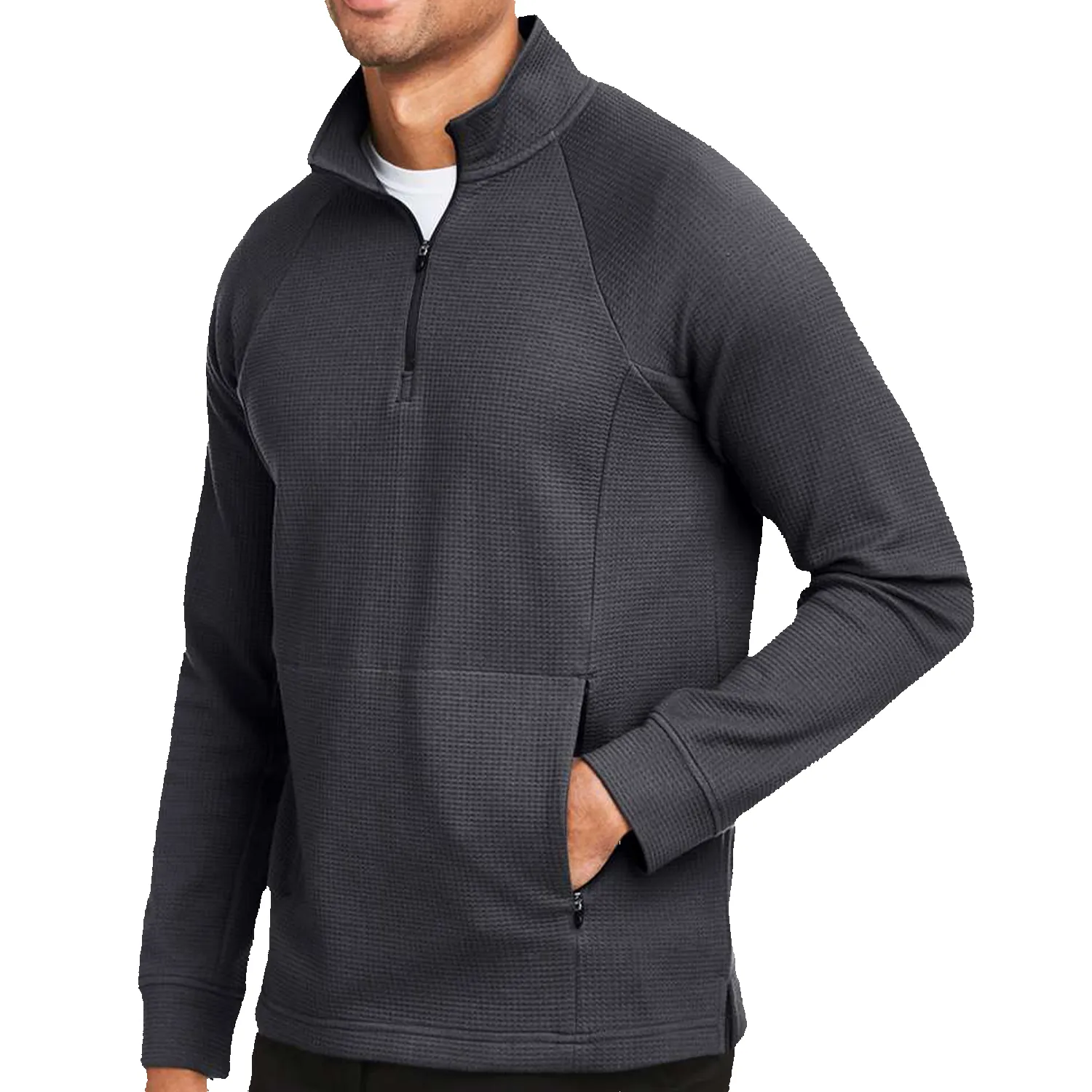 Obsidian Fairway Waffle Quarter-Zip sold by 2 Putt product image thumbnail 3