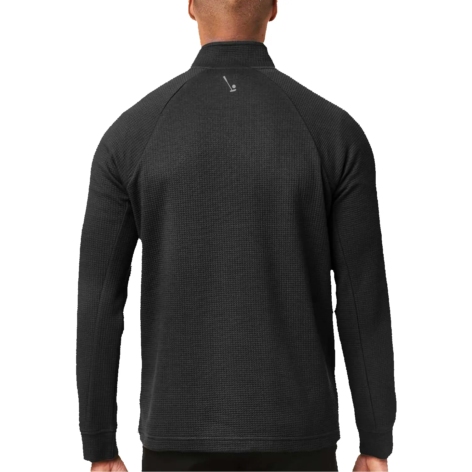Midnight Tee Fairway Waffle Quarter-Zip sold by 2 Putt product image thumbnail 2